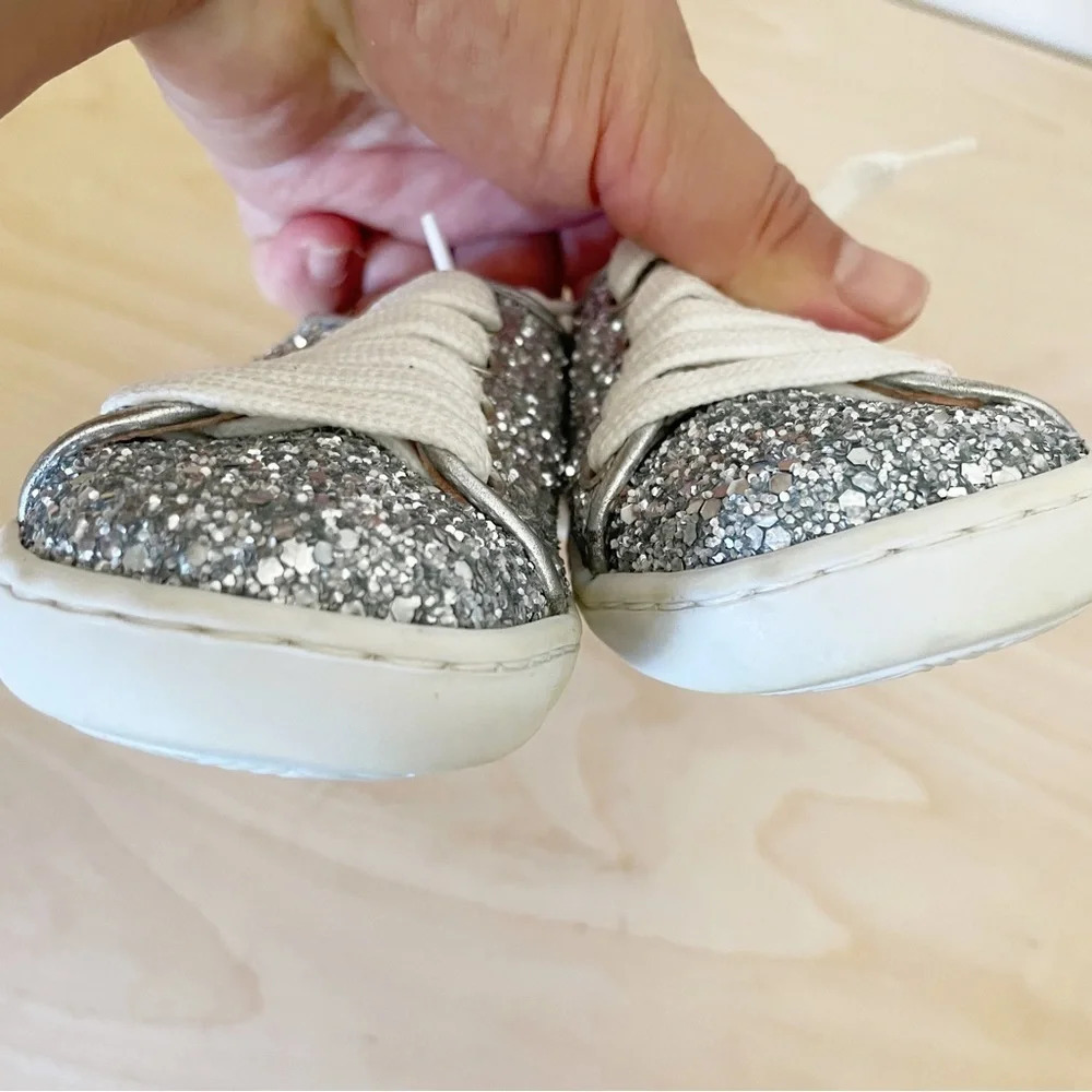 Minna Parikka Glitter Bunny Sneakers toddler Sz 21 US 6 - Picture 4 of 8